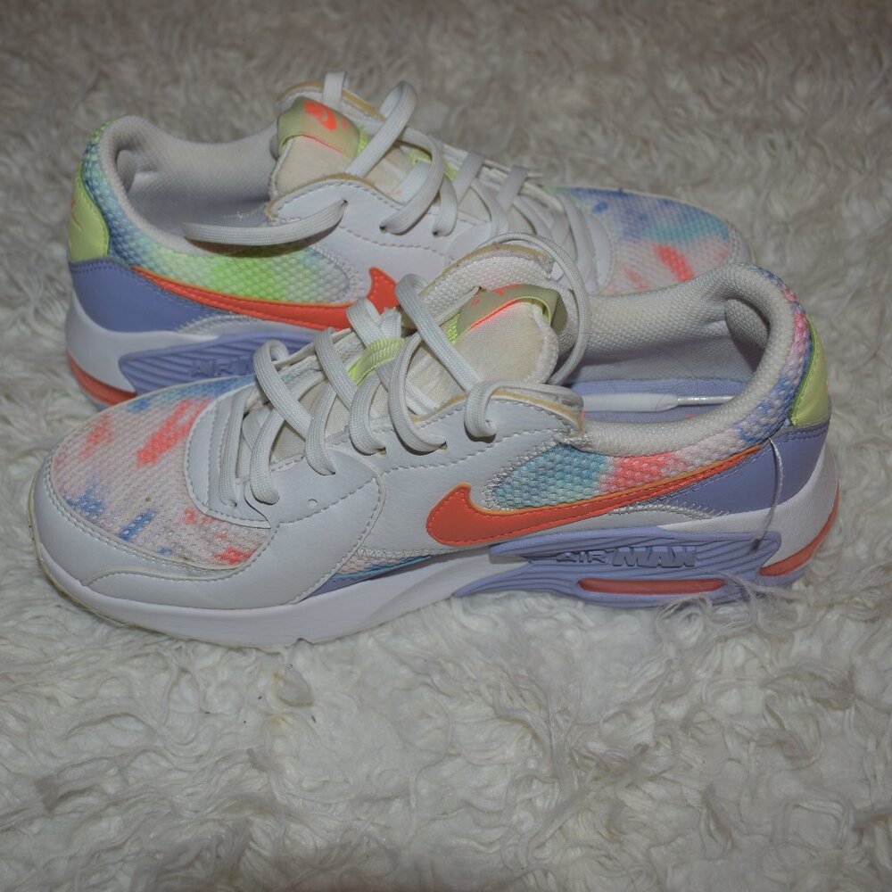 Nike Air Max Excee Womens Size 7.5 Shoes Sneakers Orange Purple White DD… - Picture 7 of 8
